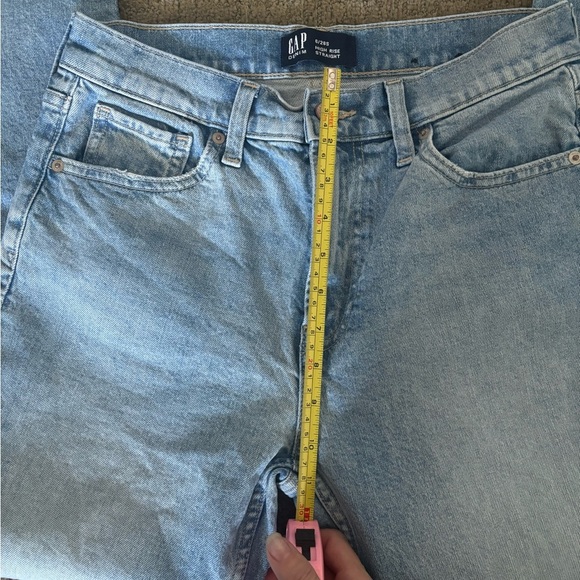 GAP Blue Straight Jeans Timeless Denim - Picture 6 of 7